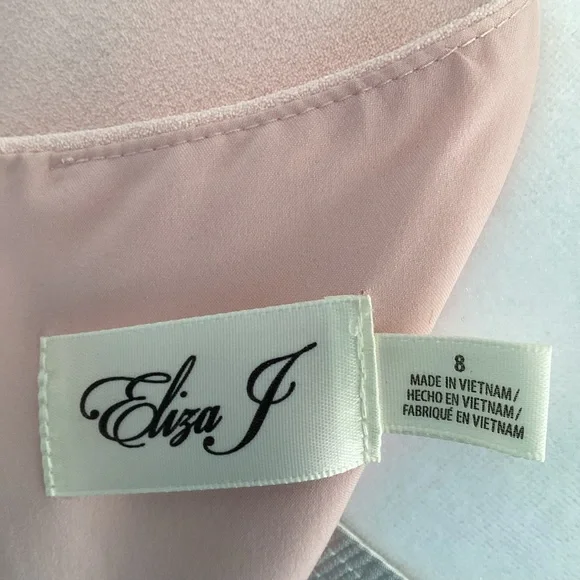 Eliza J, Size 8, Blush Party Dress - Picture 3 of 9